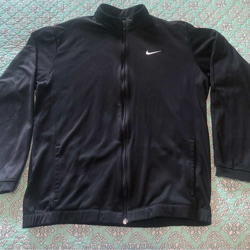 Nike Men's Black Performance Therma Fit Golf Jacket